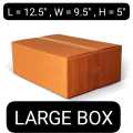 Plain Packing Box Size (12.5 * 9.5 * 5) Inch Bundle of 10 & 20 Box -Shipping Boxes ,Packing Material. 