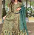 Stylish Era stitched 3pc Maxi dress for women and girls. 