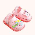 Summer Kids Sandals Hole Children's Shoes Slippers Soft Anti-Skid Cartoon DIY Design Hole Baby Shoes Sandy Beach For Boys Girls. 