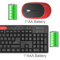 MageGee V620 Wireless Keyboard and Mouse Combo, 2.4GHz Slim Ergonomic Quiet Wireless Keyboard and Mouse with USB Receiver, Full Size with Number Pad for Windows/Computer/PC/Laptop/Desktop Black.Available at an affordable price on MaxShop.. 