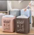 Large Laundry Basket Foldable Clothes Basket Bathroom Dirty Laundry Basket Clothing Basket Bag Home Kids Toys Quilt Storage Bag. 