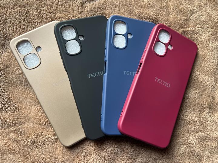 Techno spark go 2 Soft Silicone Case - Shockproof / Scratch-Resistant Cover for Techno spark go 2