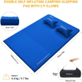 Kingcamp - Sleeping Pad Foam Air Mattress Double Self-Inflating Camping. 