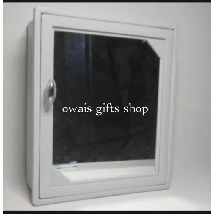 stylish front storage cabinet plastic box with mirror bathroom accessories storage box