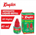PACK OF 2 - Kingtox Mosquito Machine Repellent Liquid Refill Killer Finisher 45ml Liquid Refill (60 Nights) (2 x refills). 
