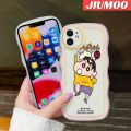 JIUMOO For Samsung galaxy S20 Case Cartoon Crayon Shin Chan Colorful Lovely Wave Border Soft Clear Shockproof Phone Cases Creative Camera Transparent Casing Simple Gentle Protective Cover. 