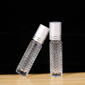 10ML Glass Roller Bottles for Essential Oils with Plastic Roller Ball Empty Refillable Clear Bottle Leak-Proof Massage Roll On Containers. 