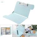 Aluminum A4 Paper Clipboard Document Holder Writing Board Paper Clip Holder for Office Home, 31cm x 22.5cm. 
