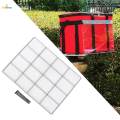 Electric Food Delivery Box Rack Easily Install Bike Cargo Rack 45cmx35cm. 