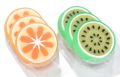 FRUIT ERASER 6PCS BOX STATIONERY SET. 
