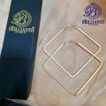 Square Earrings For Girls and Women Golden and Silver drop Simple Stylish New Design Korean Low price. 