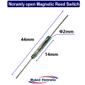 Normally Open Magnetic Induction switch, NO Reed switch, 2*14mm Magnetic Switch For Arduino. 