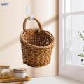 Wall Hanging Baskets Container Woven Wall Basket for Towels Vegetables Toys S. 