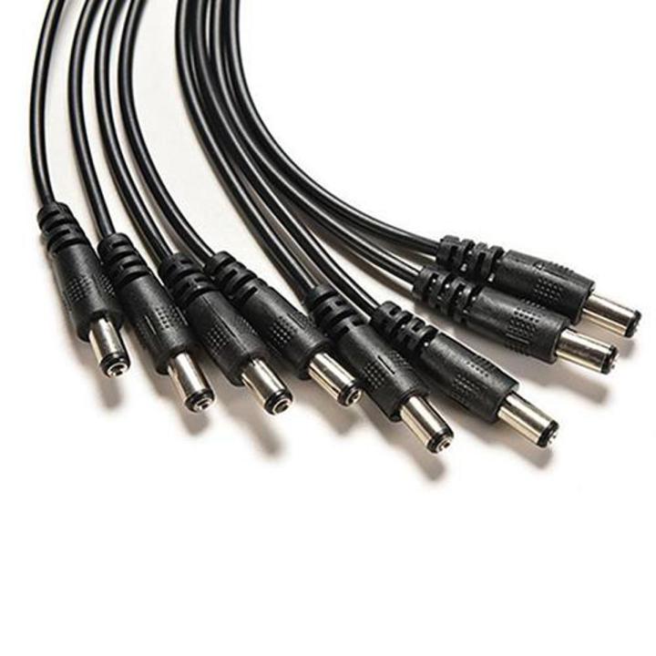 DC 12V 1 Female to 8 Male Splitter Power Supply Cable for Security Camera CCTV