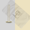 Kitchen Tissue Roll Holder- Tissue Dispenser -Gold & Black Color – Tissue Stand Paper Towel Rack Kitchen Paper Roll Storage Holder Home Restaurant Dinner, Tissue Holder Customize by HB Steel Fixerr. 