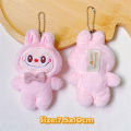 Labubu The Monsters Plush Stuffed Doll Keychain Cartoon Backpack Pendant Keyring SUPER BABY. 