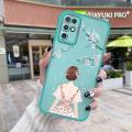 dienya For Infinix Note 10 Case Fashion Popular Girl Patten New Design Soft Rubber Casing Full Lens Back Cover Camera Thin Pattern Protect Shockproof Cases. 