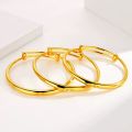 Sand gold jewelry niche design 5201314 love engraving bracelet, women stay together, meet the favorite push and pull bracelets. 