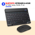 【Ultra Slim】 Rechargeable Bluetooth Keyboard and Bluetooth Mouse Combo Ultra Slim Size Keyboard and Ergonomic Mouse for iPad, MacBook, Tablet, Mobile Phone, & Laptop by Al-Buraq Tech Zone. 