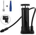 Mini Foot Air Pump for Bicycle, Bike, Scooter, Scooty, Car, Swimming Pool and Football Hand Ball Inflator - Portable Mini Hand Pump with Extra Nozzle for Different Purpose. 