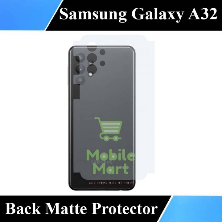 Samsung Galaxy A32 Back Protector - Matte Soft Film