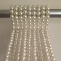 5 Piece Pearl Clothe Hanger Pearl Beads hanger Dress Hanger  Fancy Hanger For Female's Fancy Dress. 