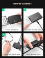 UGREEN USB IDE Adapter USB 3.0 to SATA IDE Hard Drive Cable Adapter Converter for 2.5 3.5 IDE External SATA HDD SSD Hard Drives Disks with 12V 2A Power Adapter and USB 3.0 Cable for Laptop ORIGINAL UK ZONE  CITI COMPUTERS    ADDRESS 4th FLOOR OFFICE NO 43. 