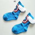 Children's Superman Clothing Socks Batman Football Socks Autumn Winter Socks. 