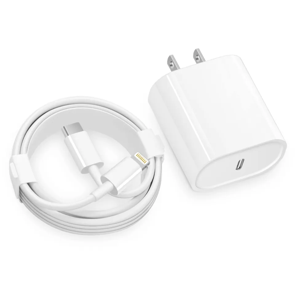 Apple 20W USB-C Power Adapter iPhone Charger with Fast Charging