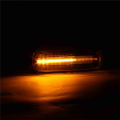 Car LED Side Marker Turn Signal Light Yellow Running Light Position Lamp Accessories for Honda Civic 1995-2000 Transparent. 