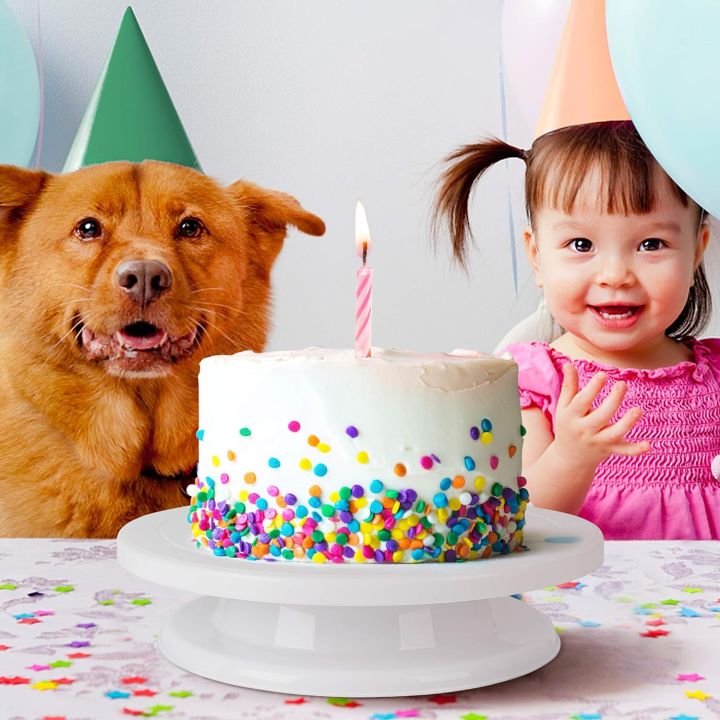 Rotating%20Cake%20Turntable%20White%20Cake%20Stand%20Spinner%20for%20Cake%20Decorations,%20Pastries,%20Cupcakes%20-%20Image%204