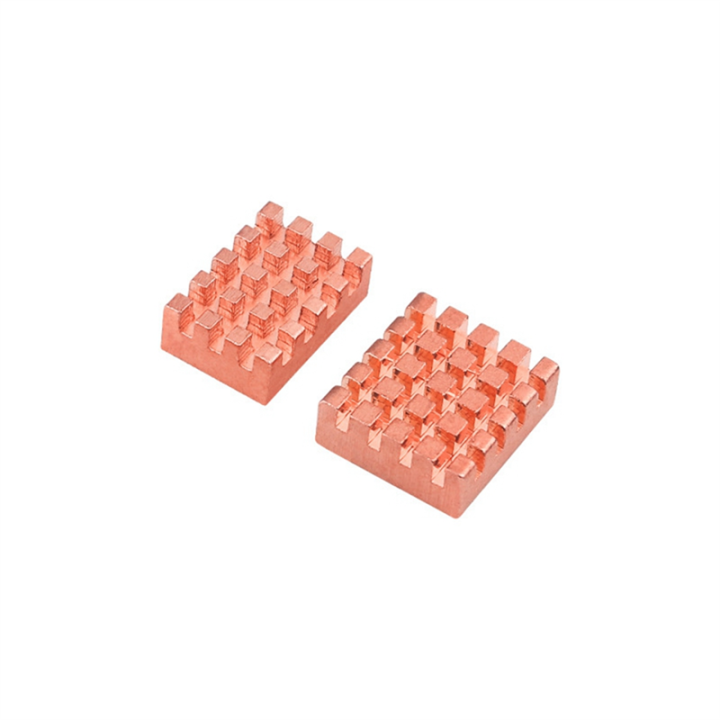 For OrangePi Zero 2W Pure Copper Heat Sink for OrangePi CPU Motherboard Cooling Multi-Functional Heat Sinks Durable