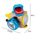 Montessori Educational Busy Activity Cube - Cute Crocodile. 