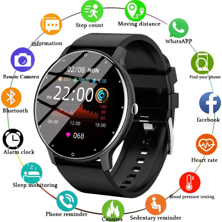 ZL02C Pro smartwatch with ultra long battery life sports watch blood pressure and waterproof watch