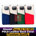 Xiaomi Poco X3 | Xiaomi Poco X3 NFC Ultra Soft Case Hybrid TPU Leather Back Cover Poco X3 Case For Boys. 
