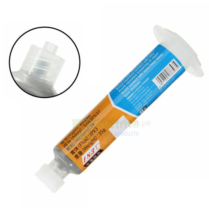 MECHANIC Solder Paste XGZ40 Flux Melting Point 183℃ For Mobile Phone PCB SMD BGA Rework Repair Soldering Paste by Electrica