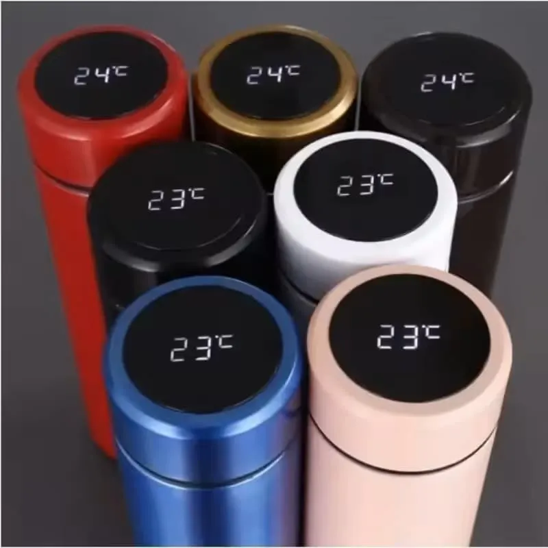 500ml LED Temperature Water Bottle