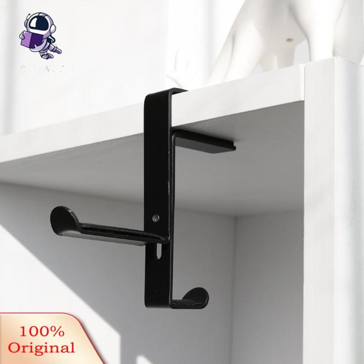 Headphone Stand with Anti-drop Design Headphone Stand Hook Holder Clip Anti-drop Design Curved Desktop Bookcase Protects Headphones Prevents Slipping Rounded Bevel Headphone Bracket