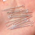 EYE Head Pins 50-60Piece /Bag 20-50MM Gold/Silver Pins  For Making Jewelry Findings DIY Accessories. 