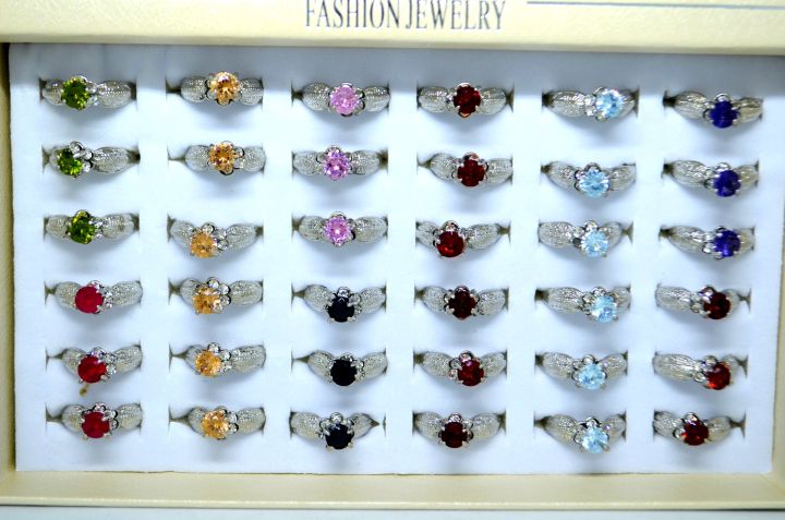 Pack%20of%2012%20Fashion%20Jewellery%20Silver%20Color%20Black%20Red%20Light%20Blue%20Orange%20Blue%20Red%20Zircon%20Rings%20for%20Girls%20Women%20-%20RC-IMP-RG-04-Pack12%20-%20Image%203