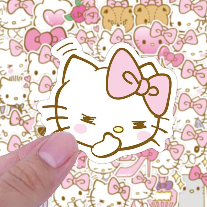 10/20/40pcs%20Anime%20Hello%20Kitty%20Stickers%20Kawaii%20Girls%20Graffiti%20Luggage%20Phone%20Case%20Laptop%20Waterproof%20Cute%20Sticker%20Decals%20Kids%20Toy%20-%20Image%205