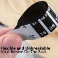 Quick and Accurate Temperature Test Strips, Reusable Temperature Strips, Color Changing Temperature Strips (Non-Stick), Simple to Use, Reliable and Accurate, Quick Temperature Testing Tools.. 