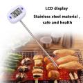 Rotatable Digital Food Thermometer Bbq Meat Chocolate Oven Milk Water Oil Cooking Kitchen Thermometer Electronic Probe. 