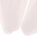 200pcs White Collar Stays Nylon Shirt Collar Insert Support White Blouse Stiffeners Holder 3 Sizes 5cm 62cm 7cm. 