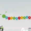 ABC Wall Decals Alphabet Vinyl Stickers Eco Friendly Nursery Room Decor. 