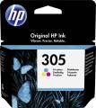 HP 305 Cartridge - Tri Color - 100% Original Ink Cartridge. 
