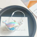 Lovers Whale keychain Delicate Jewelry Couples Pendant accessories Running charms Cute School bag pendant for Gift for. 