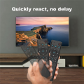 M5 Bluetooth 5.2 Remote Control Android TV Remote Control for TV Box Projector and PC Smart Home. 