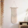 Macrame Wall Hanging, Hand Woven Tapestry, Decoration Tassels Wall Art Ornaments Boho Tapestry, Wall Decor for Balcony, Gallery, Bedroom. 