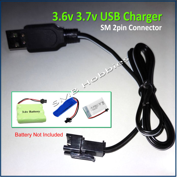 USB%20Charger%20for%203.6v%203.7v%20Battery%20Pack%20%20with%20SM%20Plug%20NiCD%20NiMH%20Li%20Ion%20cell%20-%20Image%202